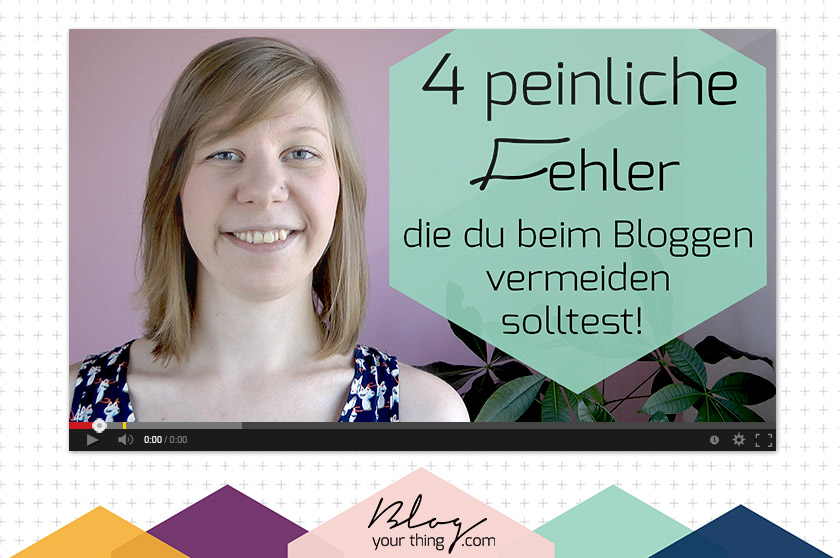 Mini Blog Booster #1: 4 peinliche Fehler die du beim Veröffentlichen eines Blogartikels vermeiden solltest