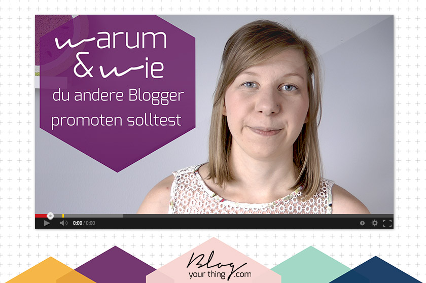 Promotest du schon andere Blogger? In diesem Mini Blog Booster erkläre ich dir warum und wie du das machen solltest!