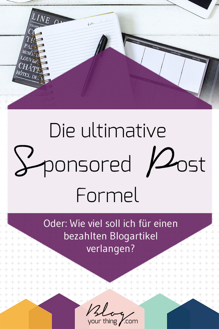 Hast du dich schon einmal gefragt, wie viel du für einen bezahlten Blogartikel verlangen sollst? Hier versuche ich die ultimative Sponsored Post Formel herauszufinden!