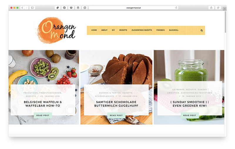 Wordpress Themes für Food & Lifestyle Blogger: Almond