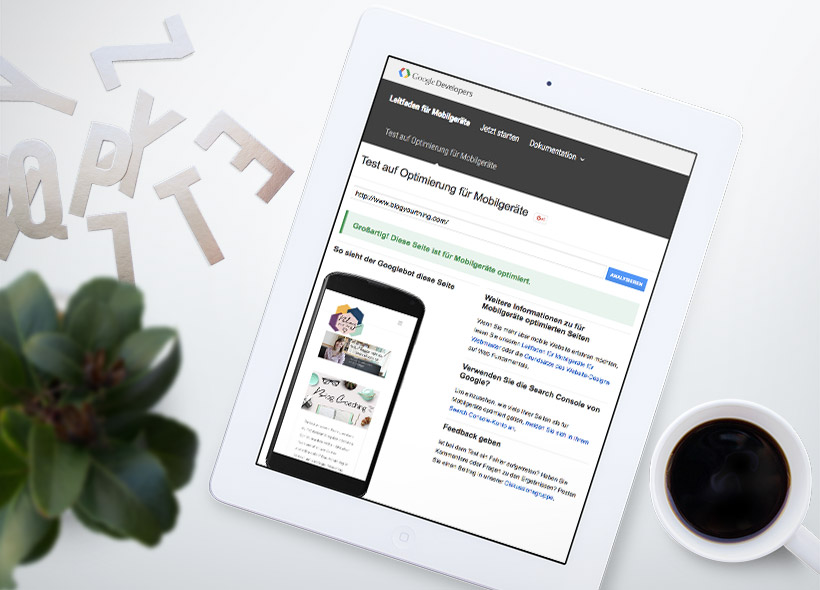 SEO für Blogger: Ist dein Blog mobil optimiert? Mach den Test!