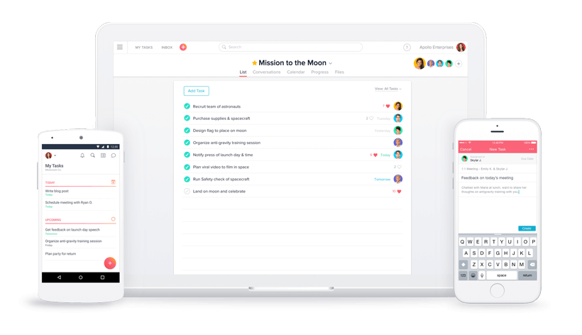blogging-tools-asana Asana Screenshot