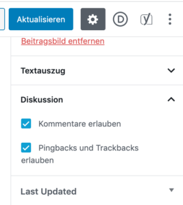 Blog Kommentare in WordPress aktivieren & freischalten