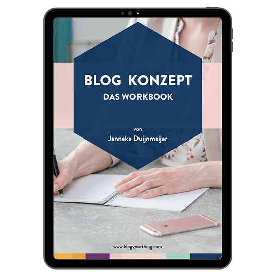 Blog Konzept Workbook