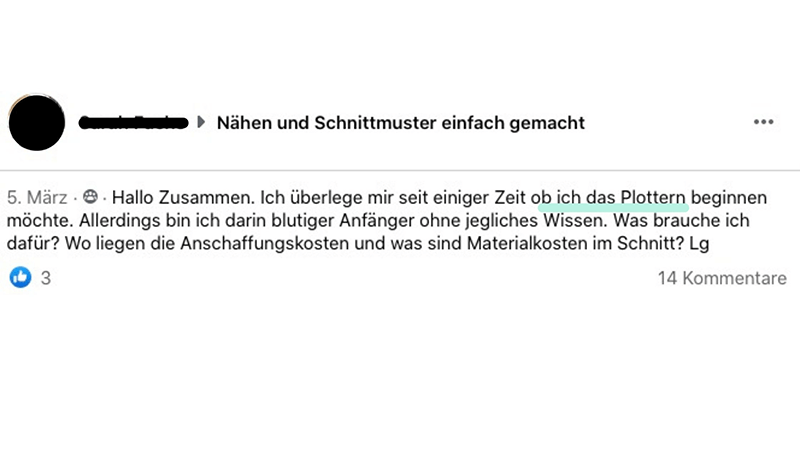 5 wertvolle Erkenntnisse durch SEO für dein Business - Facebook Kommentar