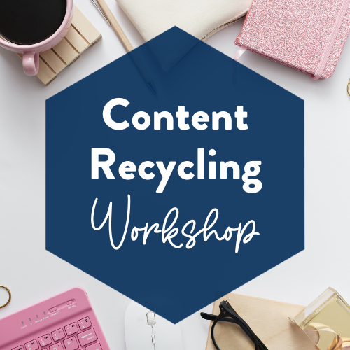 Content Recycling Workshop